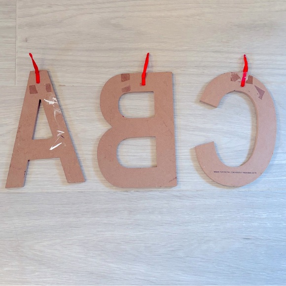 ABC CHALKBOARD Letters - Picture 3 of 5